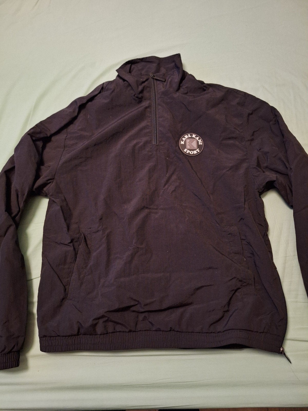 Karl Kani Sport Anorak - Zwart - Maat M, Maat 48/50 (M), Zwart, Ophalen of Verzenden, Zo goed als nieuw