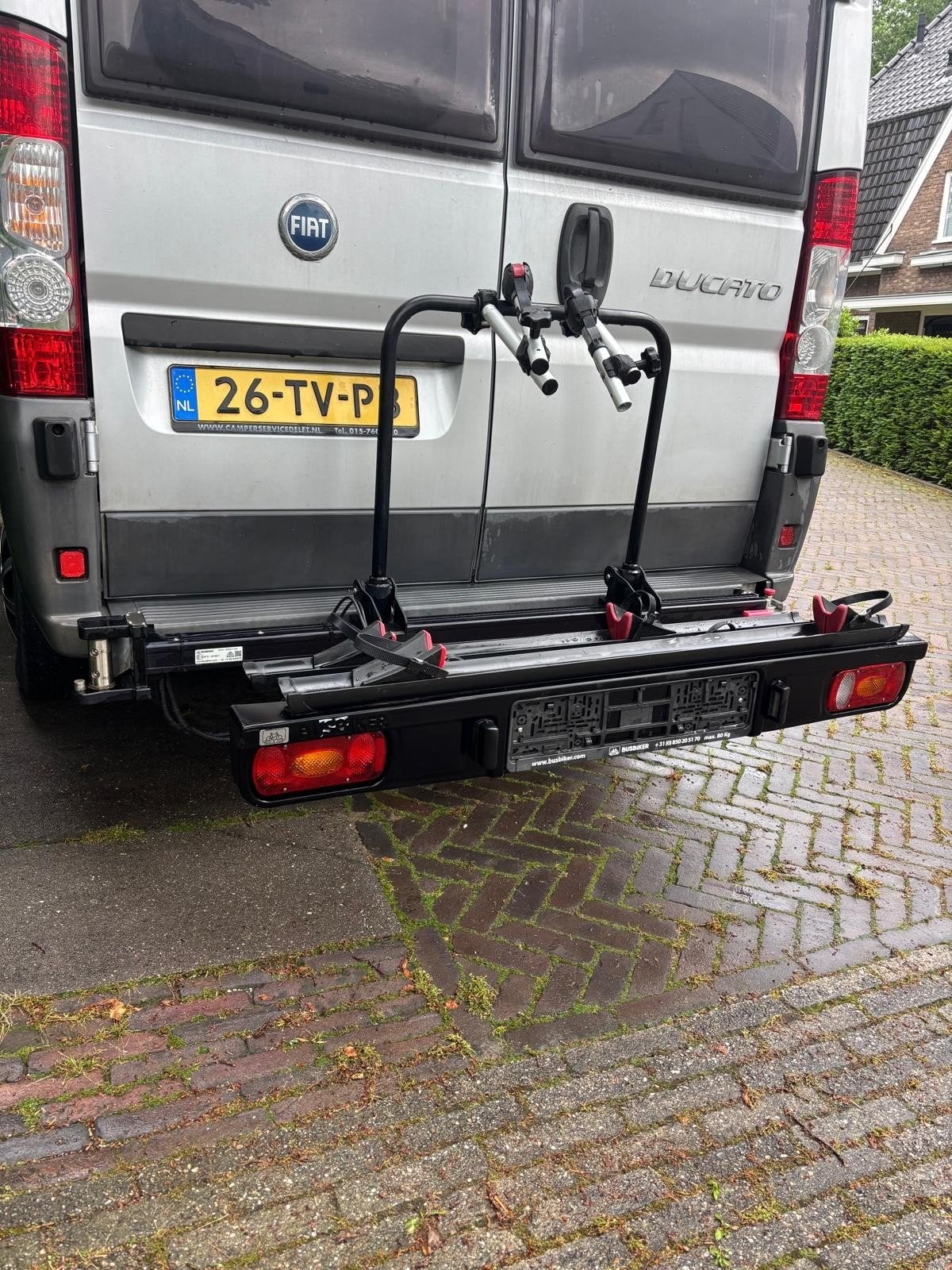 BusbikerXM290 fietsendrager gedemonteerd Ducato Jumper Boxer, Ophalen, Zo goed als nieuw