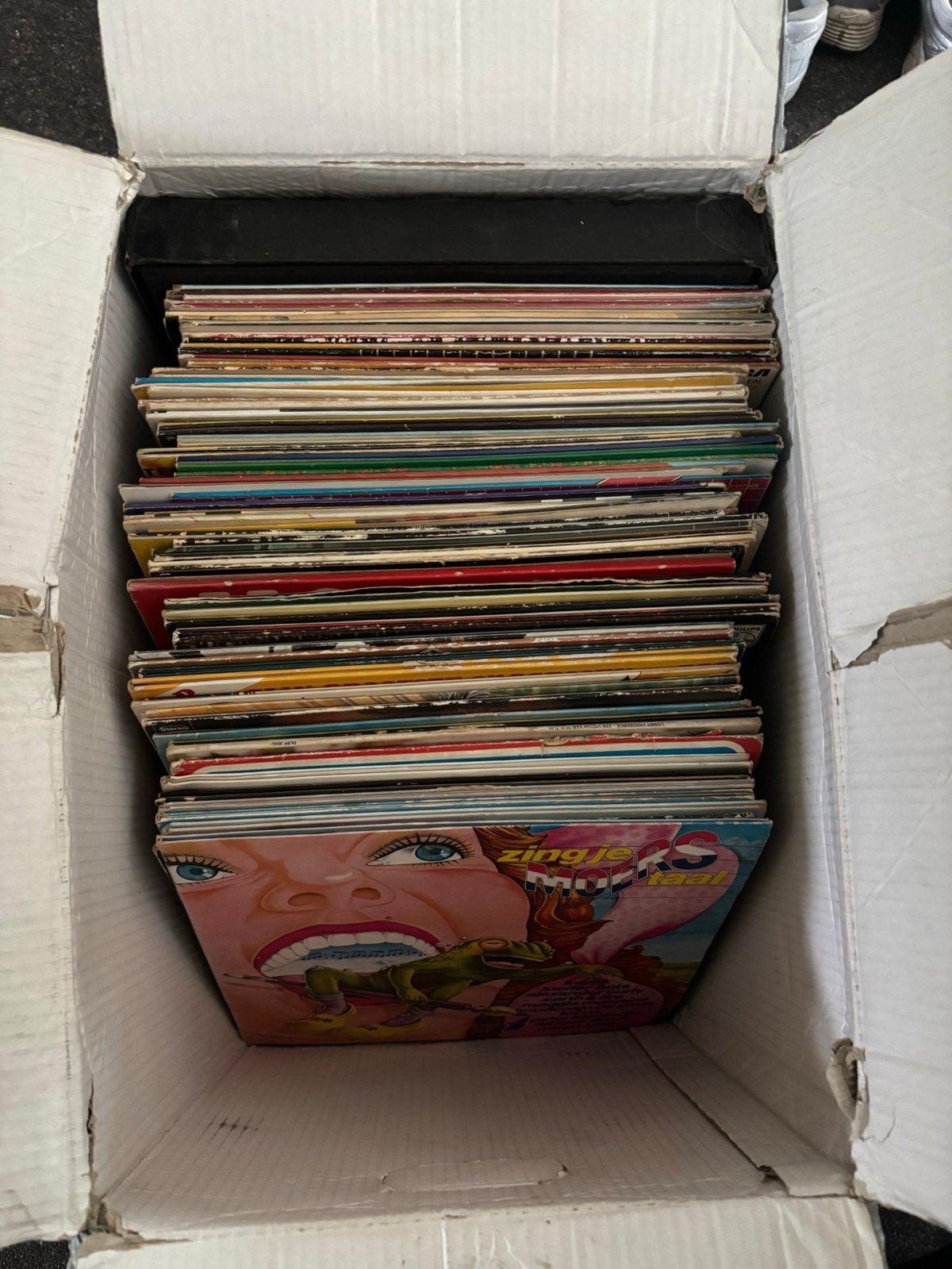 Doos vol Lp’s (vinyl), Ophalen of Verzenden, Gebruikt, 12 inch, LP