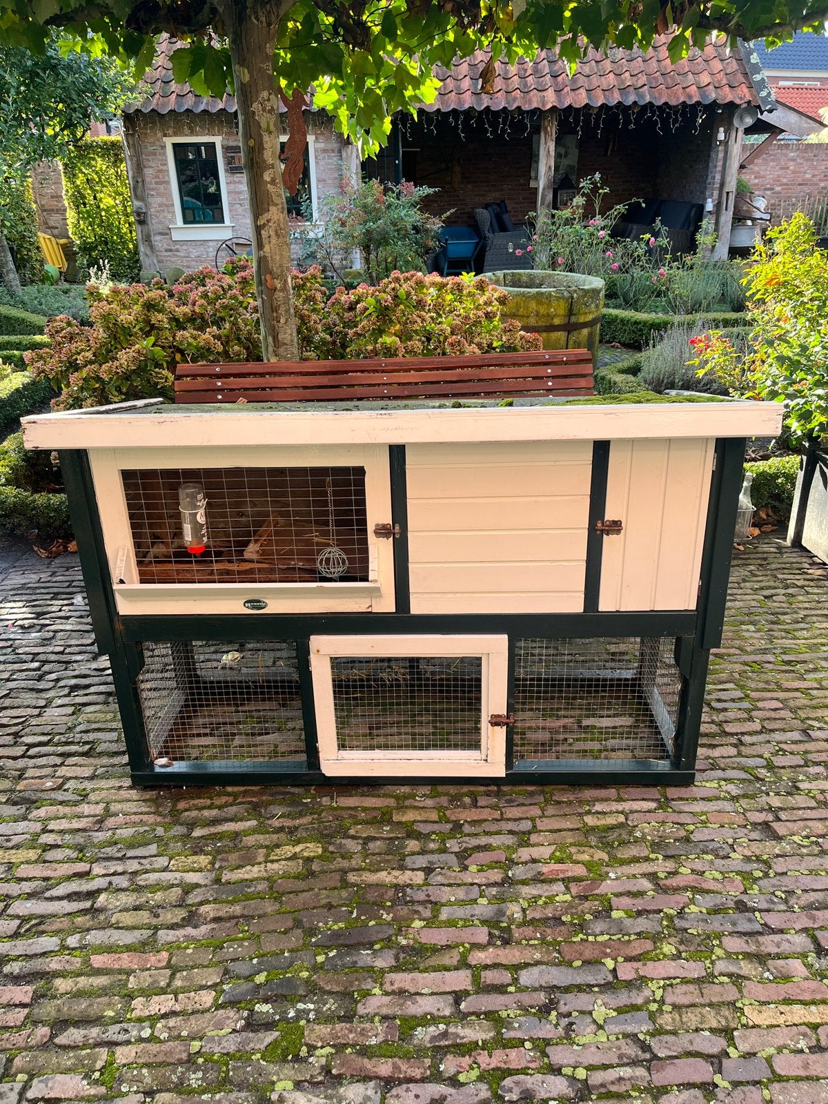 Groot konijnenhok, Dieren en Toebehoren, Ophalen, 90 cm of meer, Hok, 110 cm of meer