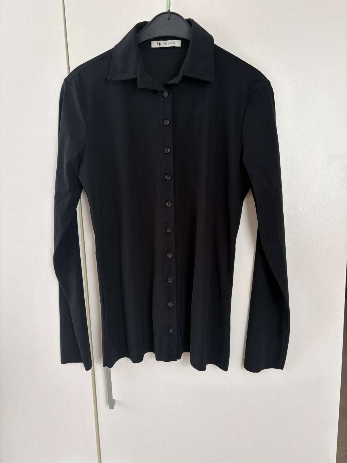 Zgan blouse van Nukus travel, Ophalen of Verzenden, Zo goed als nieuw, Maat 38/40 (M), Zwart