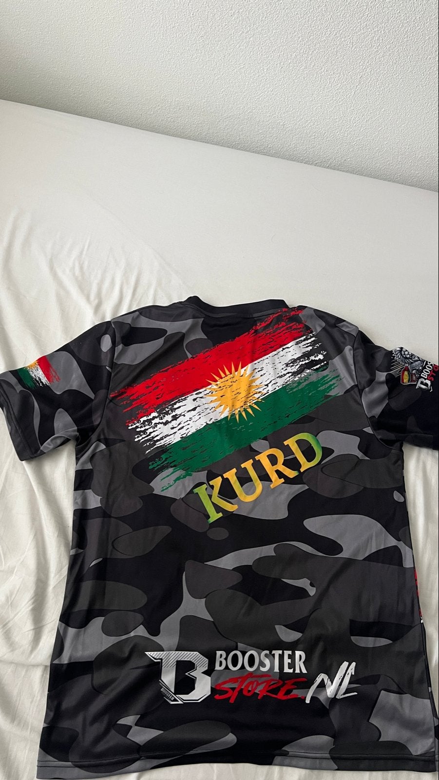Kurdistan Sportshirt, Ophalen, Maat 52/54 (L), Overige kleuren, Nieuw
