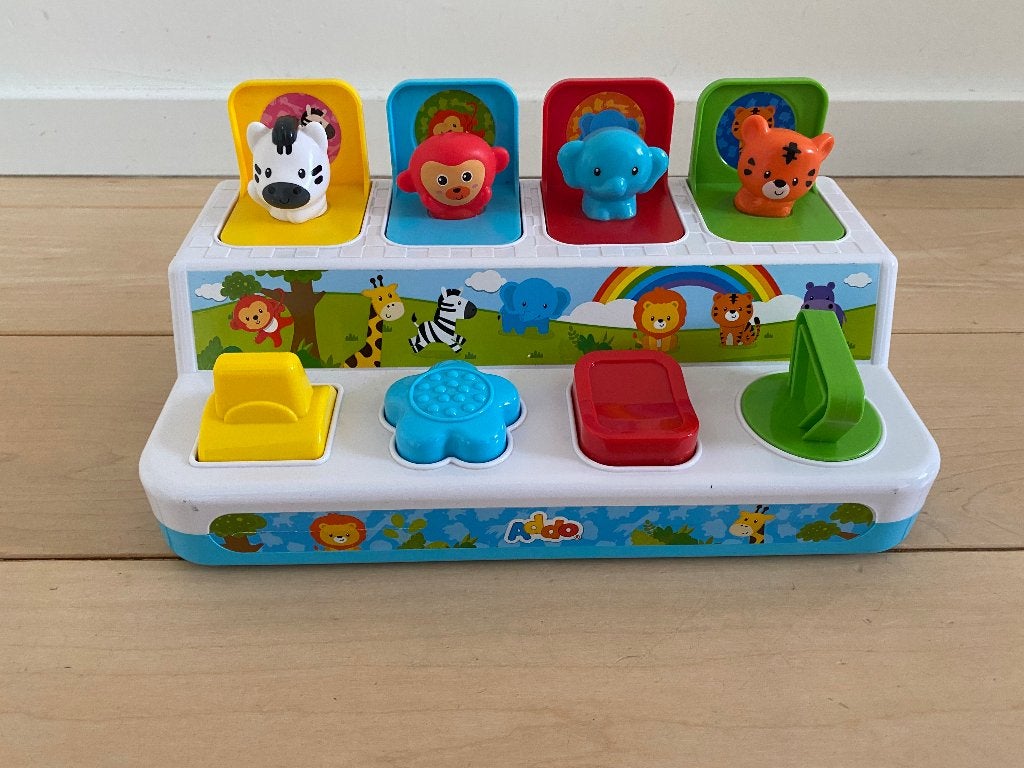 Pop up baby speelgoed, Ophalen of Verzenden, Gebruikt, Overige typen