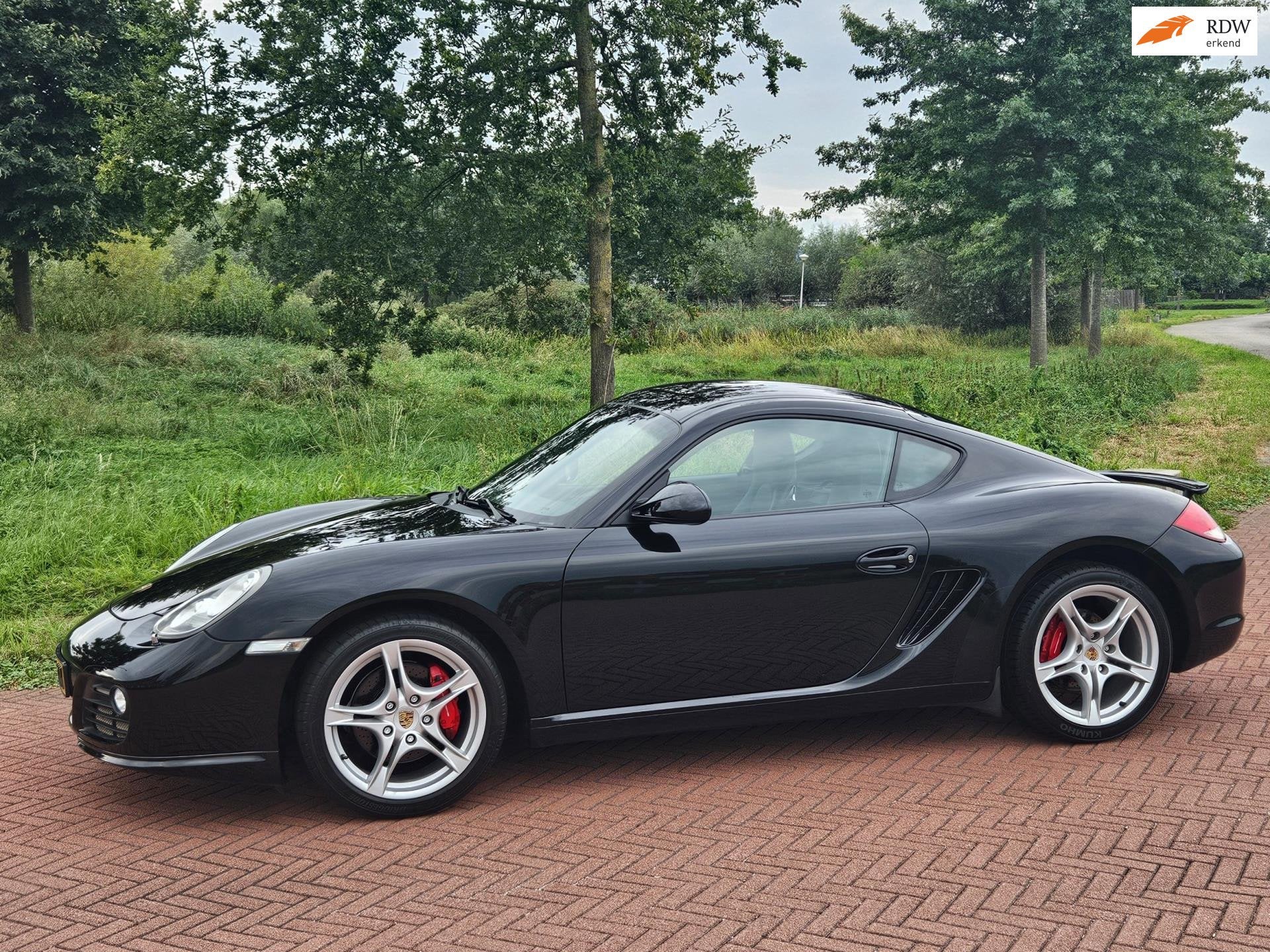 Porsche Cayman 2.9 coupe (handgeschakeld) YOUNGTIMER !, Auto's, 1305 kg, Achterwielaandrijving, Gebruikt, Zwart