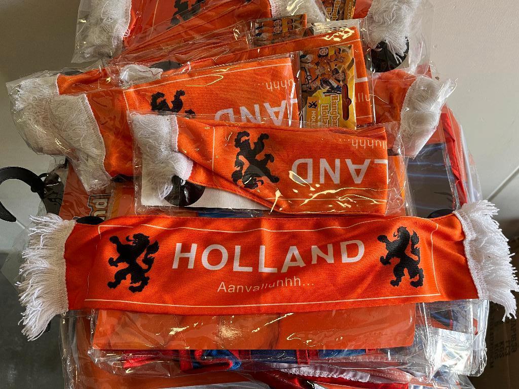 EK voetbal oranje marktspullen, grote partij., Ophalen of Verzenden, Nieuw, Overige sporten, Overige typen