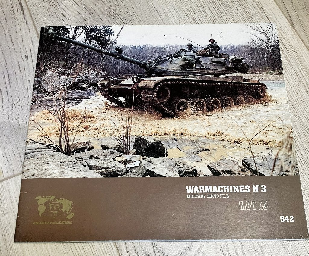 Verlinden Warmachines M60 A3 Tank Fotoboek, Ophalen of Verzenden, Zo goed als nieuw, 1:35 tot 1:50