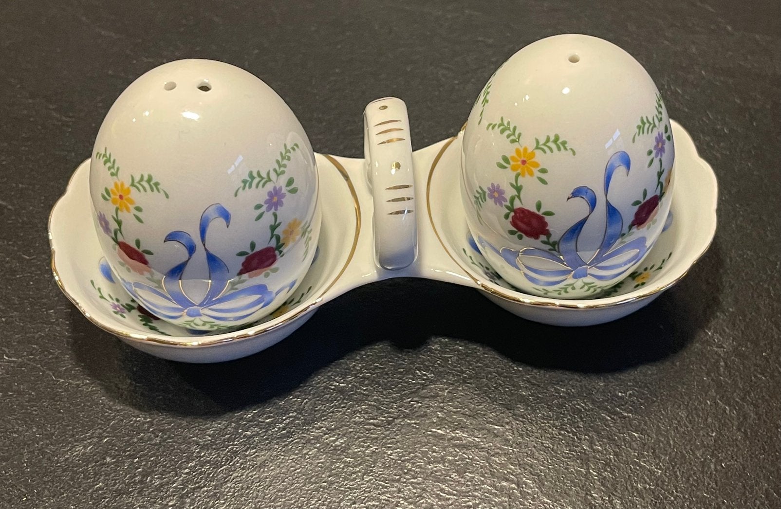 Limoge porselein peper en zoutstel. Geheel mooi en gaaf., Ophalen of Verzenden
