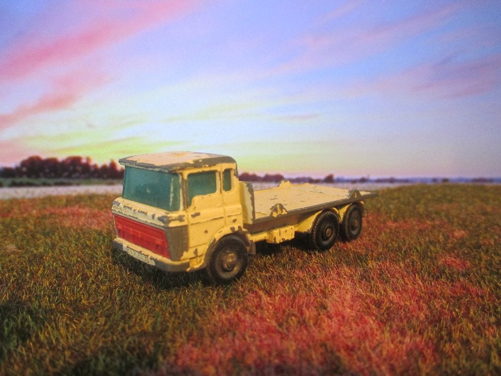 1:94 DAF 2600 - Lesney Matchbox No58 1968-1969, Ophalen of Verzenden, Gebruikt, Auto