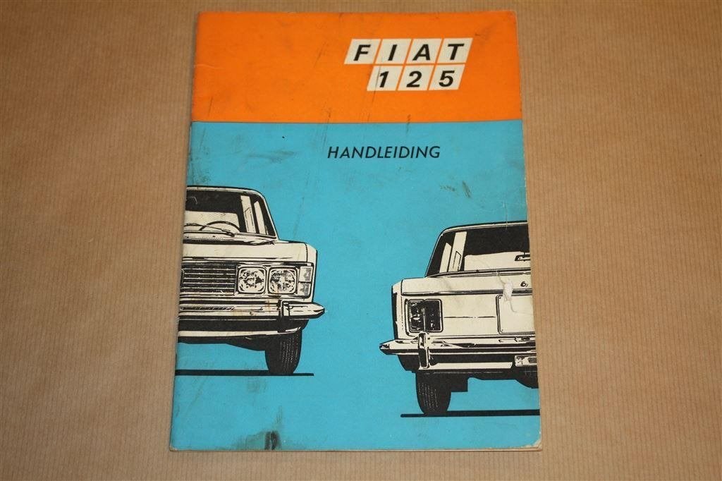 Fiat 125 - Handleiding - 1970, Ophalen of Verzenden
