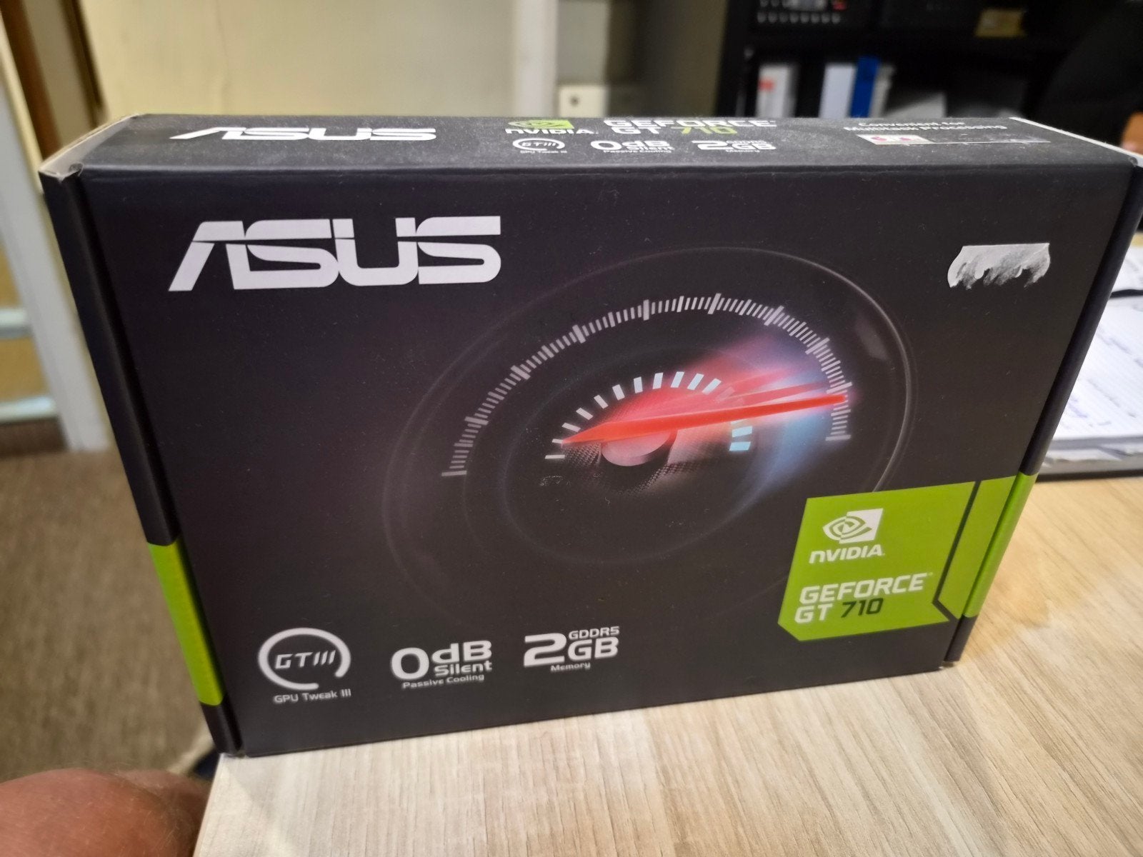 ASUS NVIDIA GeForce GT 710 2GB GDDR5 Grafische Kaart, Computers en Software, PCI-Express 2, HDMI, Nieuw, Ophalen of Verzenden