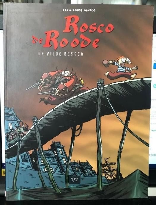 Rosco de roode de wilde bessen r1, Eén stripboek, Ophalen of Verzenden, Zo goed als nieuw