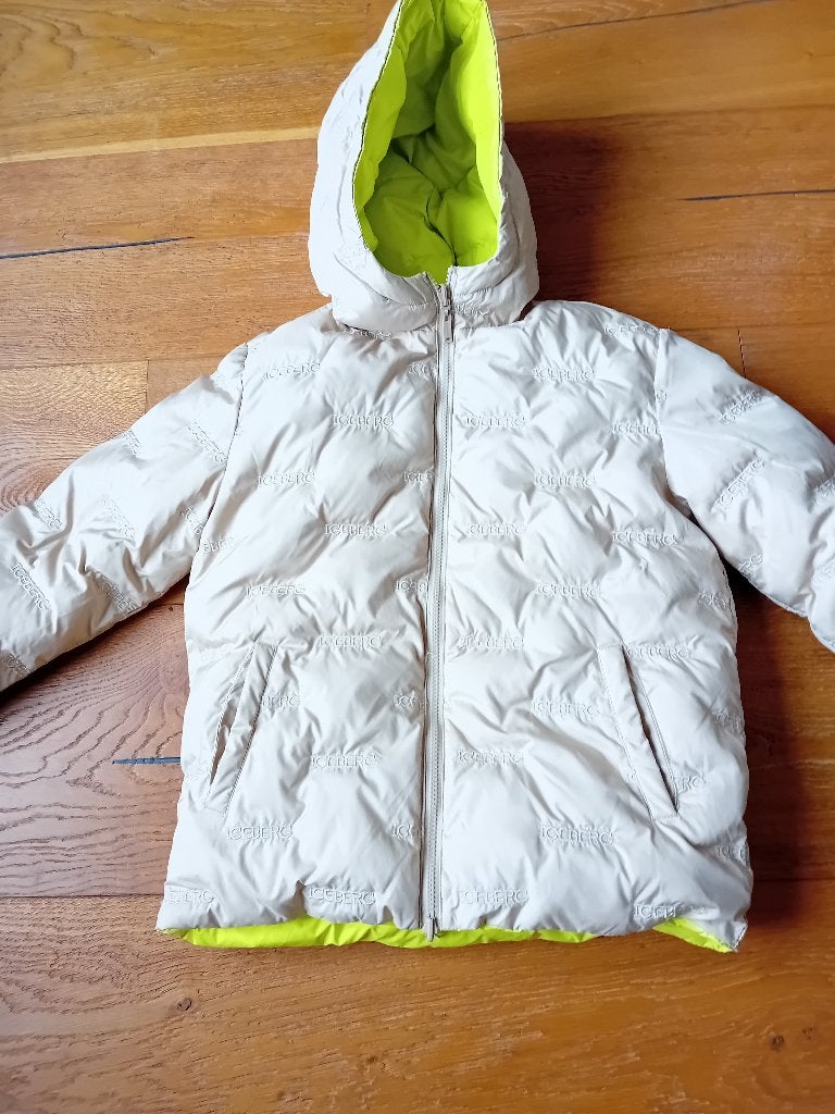 Iceberg winterjas dubbelzijdig, Kinderen en Baby's, Jongen of Meisje, Ophalen of Verzenden, Zo goed als nieuw, Iceberg