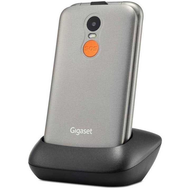 Gigaset Senioren Klaptelefoon S590 met Twee Laadstations, Inklapmodel, Ophalen of Verzenden, Zonder simlock, Minder dan 3 megapixel