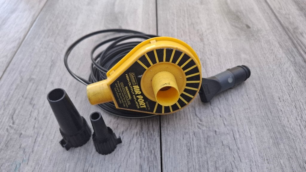 Coleman 12v. Air Port luchtbedpomp luchtpomp, Ophalen of Verzenden, Gebruikt, Elektrisch