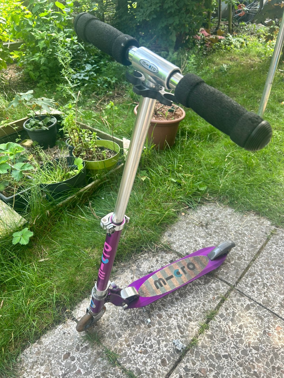 Micro step paars, Fietsen en Brommers, Ophalen, Gebruikt, Gewone step