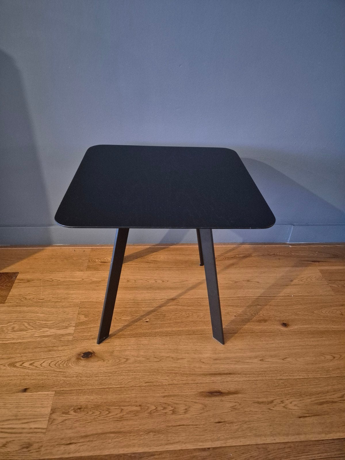 Studio Henk houten salontafel 50x50x49 - Zo goed als nieuw, Ophalen, 50 tot 100 cm, Vierkant, 50 tot 100 cm