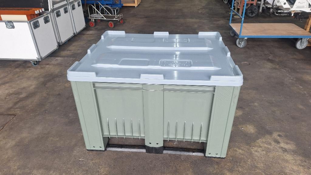 Deksel kunststof voor palletbox 120x100cm bak afdek, Ophalen, Kunststof, Nieuw, Minder dan 10 liter