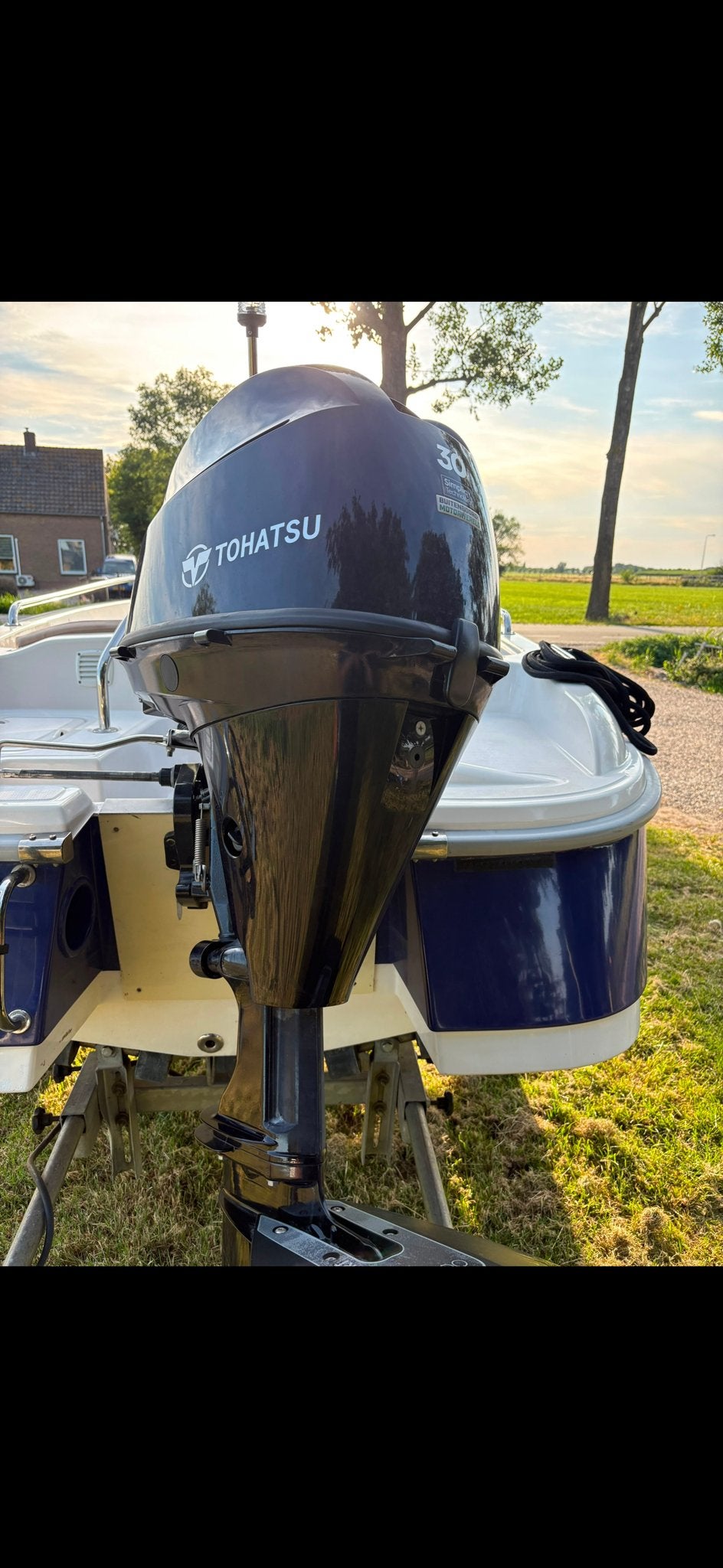 Tohatsu 30 pk buitenboordmotor uit 2023 - Zo goed als nieuw, Ophalen, Met afstandsbediening, Zo goed als nieuw, 30 pk of meer