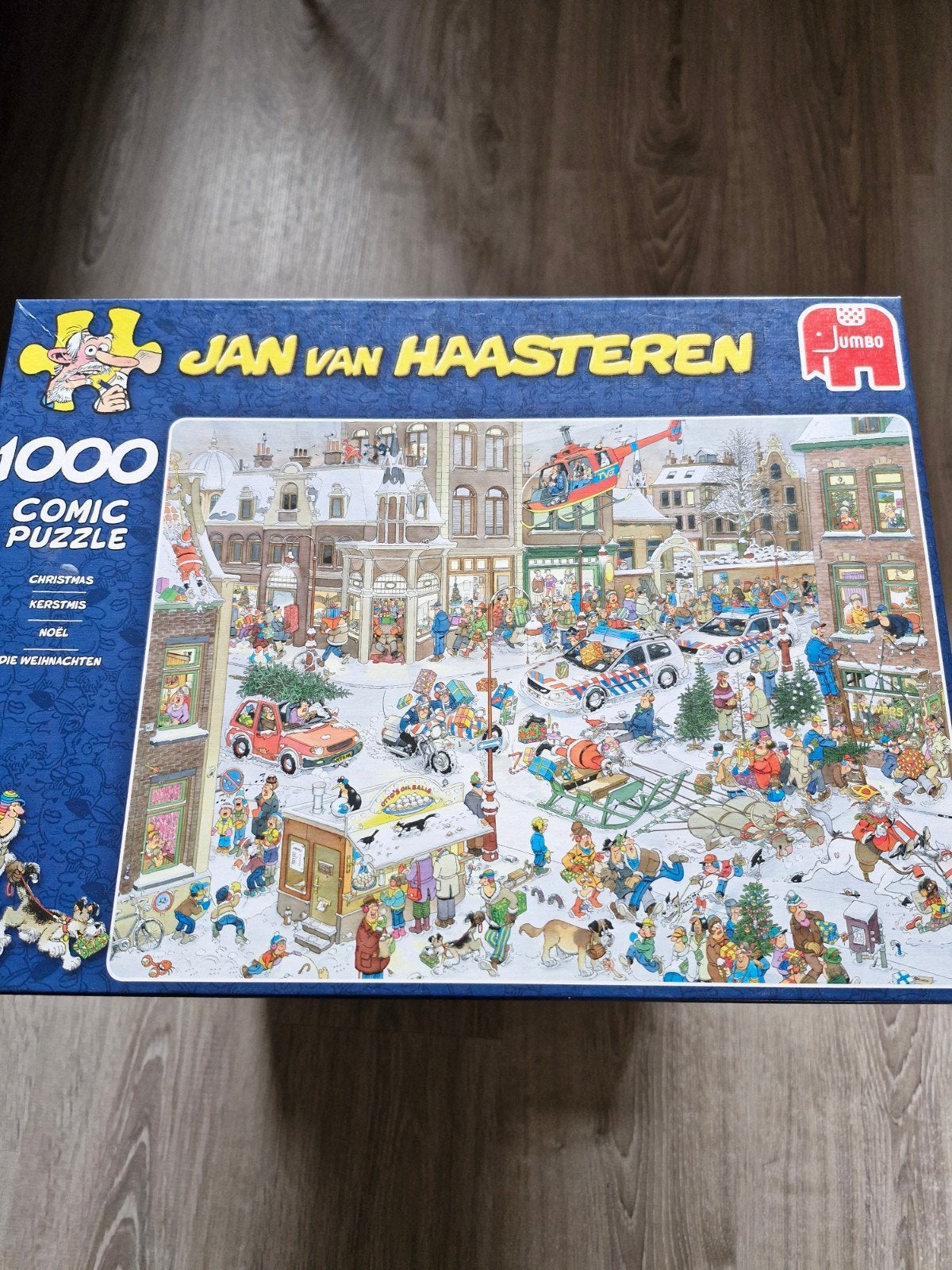 Jan van Haasteren,Kerstmis., Ophalen, 500 t/m 1500 stukjes, Zo goed als nieuw, Legpuzzel