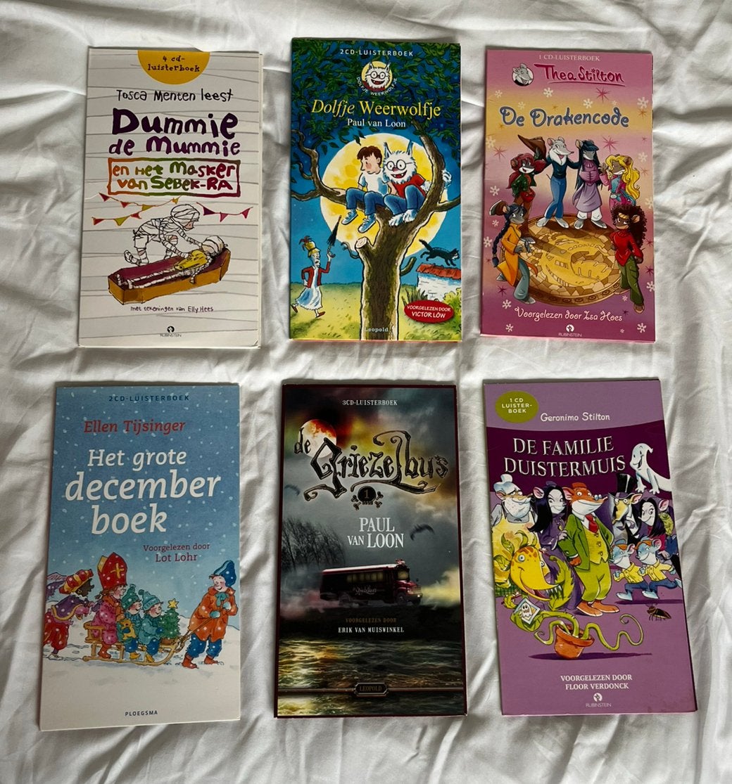 Diverse kinder Luisterboeken, Boeken, Ophalen of Verzenden, Cd, Kind