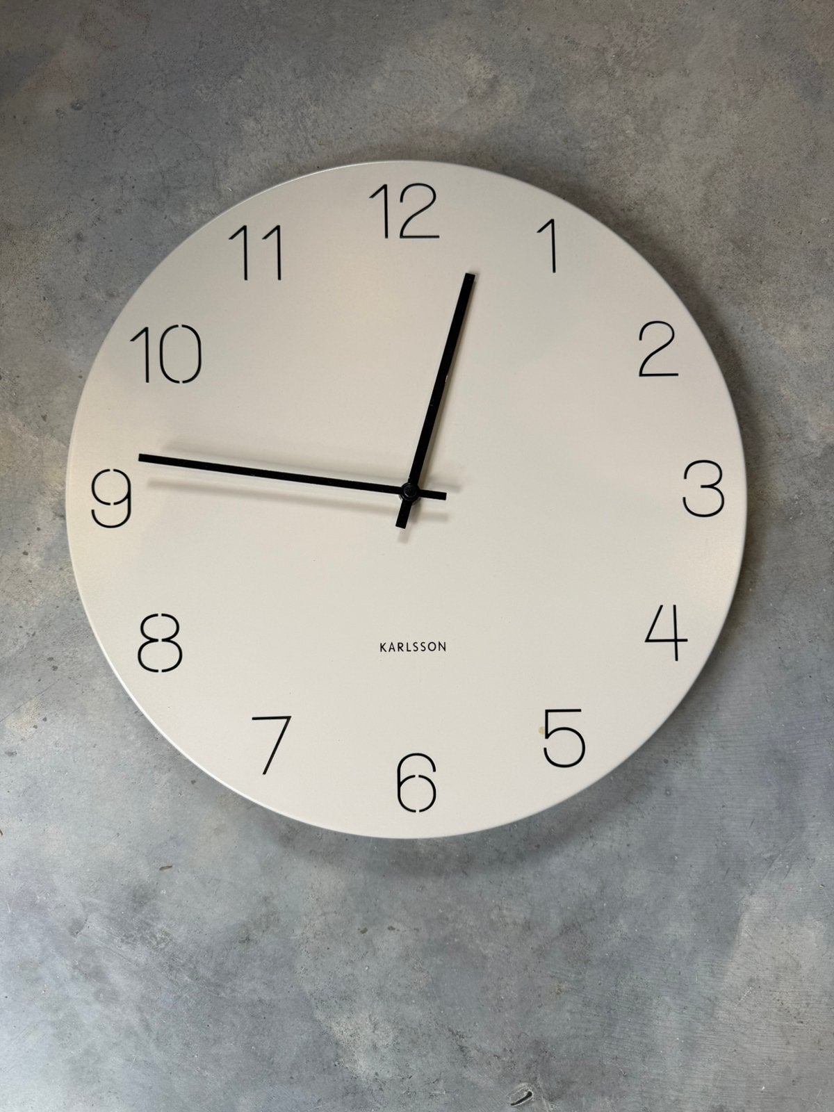 Karlsson charm wandklok, Ophalen of Verzenden, Zo goed als nieuw, Wandklok