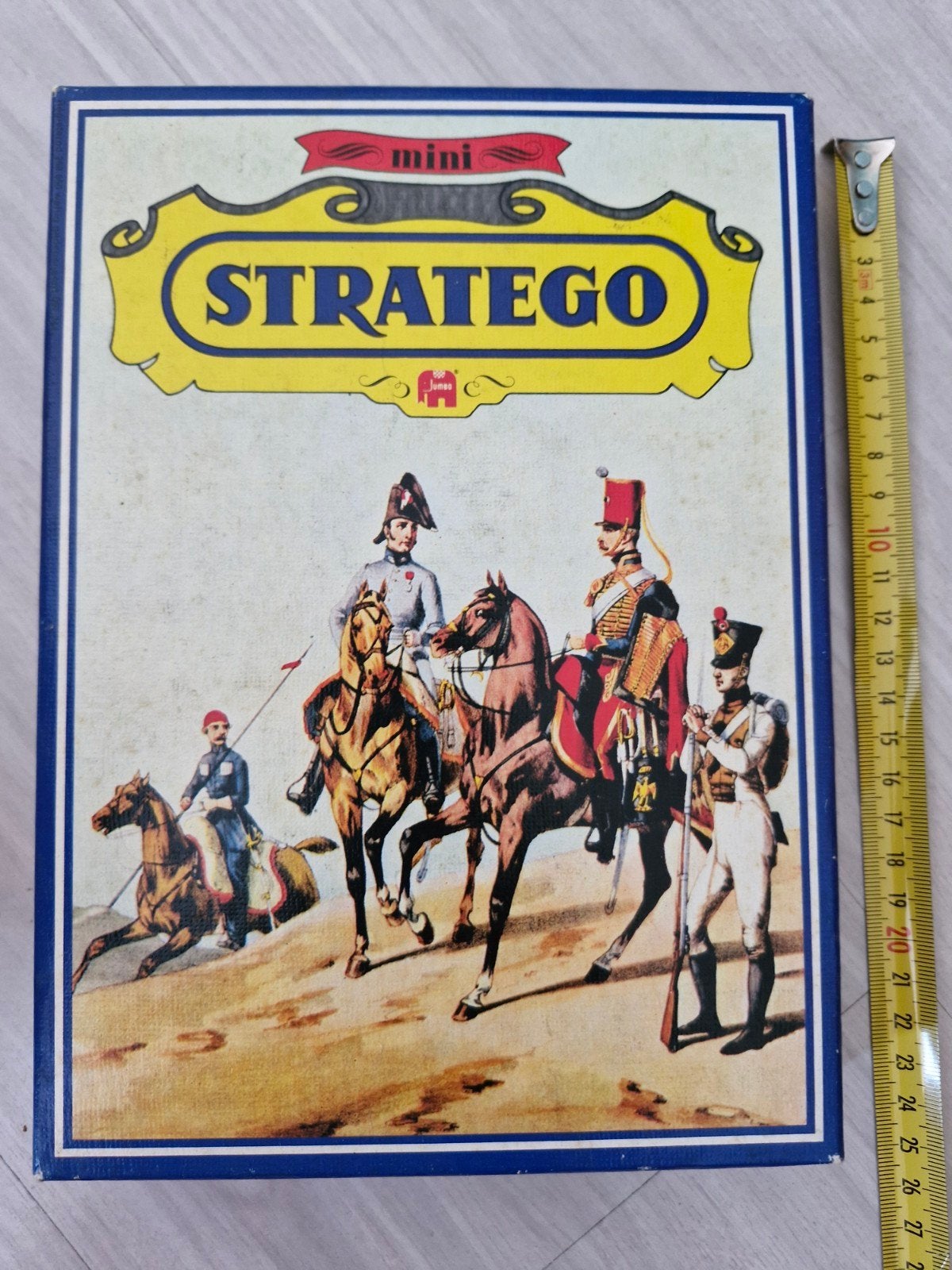 Stratego Mini Reisspel - Vintage Bordspel, Jumbo, Gebruikt, Een of twee spelers, Ophalen of Verzenden