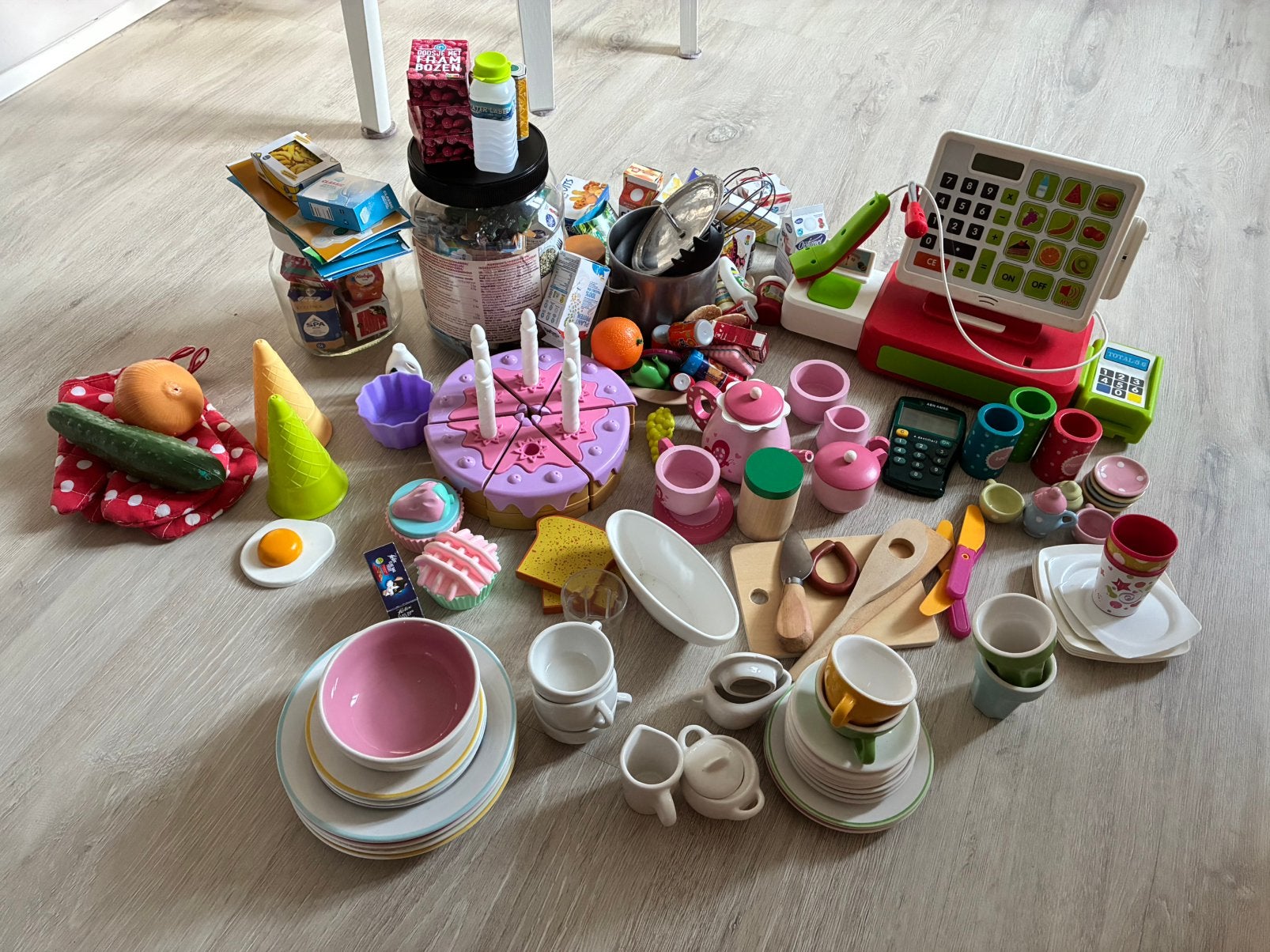 Kinder keuken spulletjes, Ophalen, Gebruikt