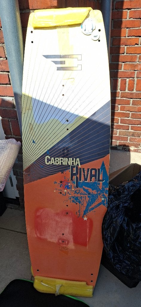 Complete kiteboard set, Watersport en Boten, Kitesurfen, Twintip, Ophalen, Zo goed als nieuw, Kitesurf-set
