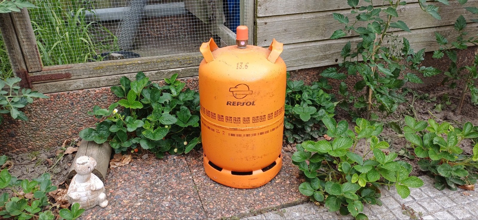 Spaanse repsol gasfles (vol), Caravans en Kamperen, Ophalen, Nieuw