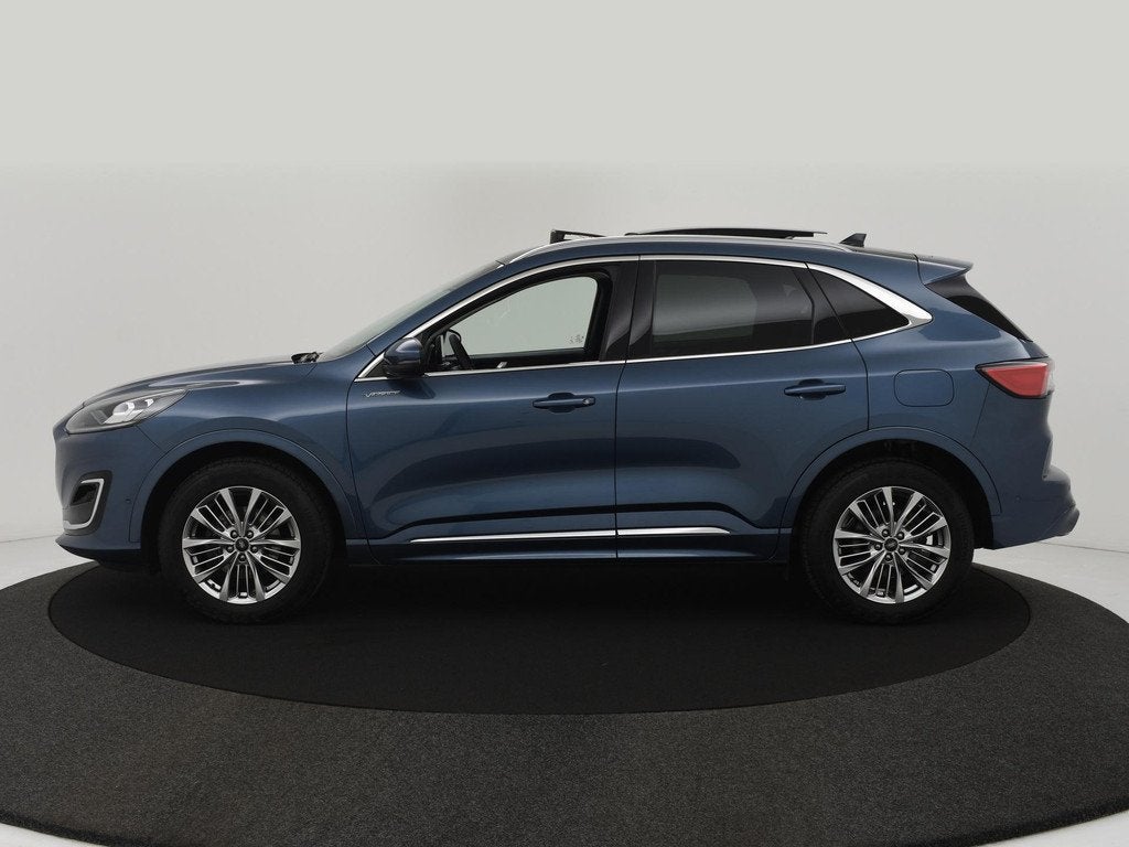 Ford Kuga 2.5 FHEV 190pk Vignale geen stekker! PANODAK|BLIS|, Auto's, Ford, Gebruikt, Euro 6, Lichtsensor, Bedrijf