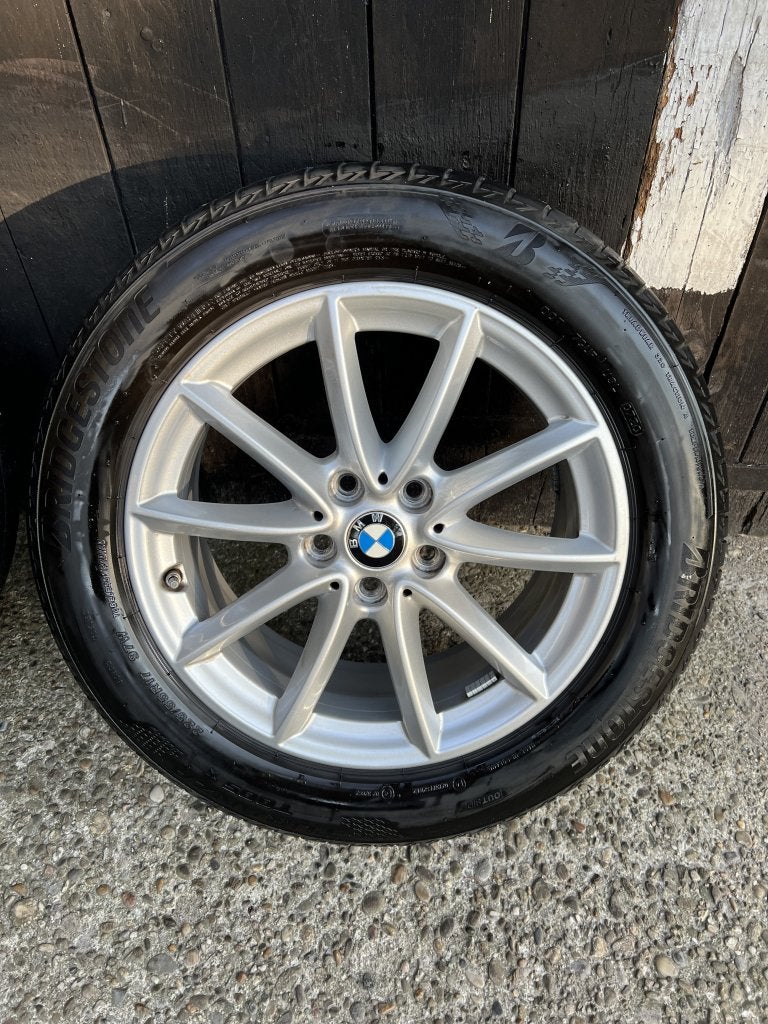 5x112 originele bmw X1 X2 style 560 velgen zomer 17” Tpms, Gebruikt, Banden en Velgen, Niet ingevuld, 17 inch