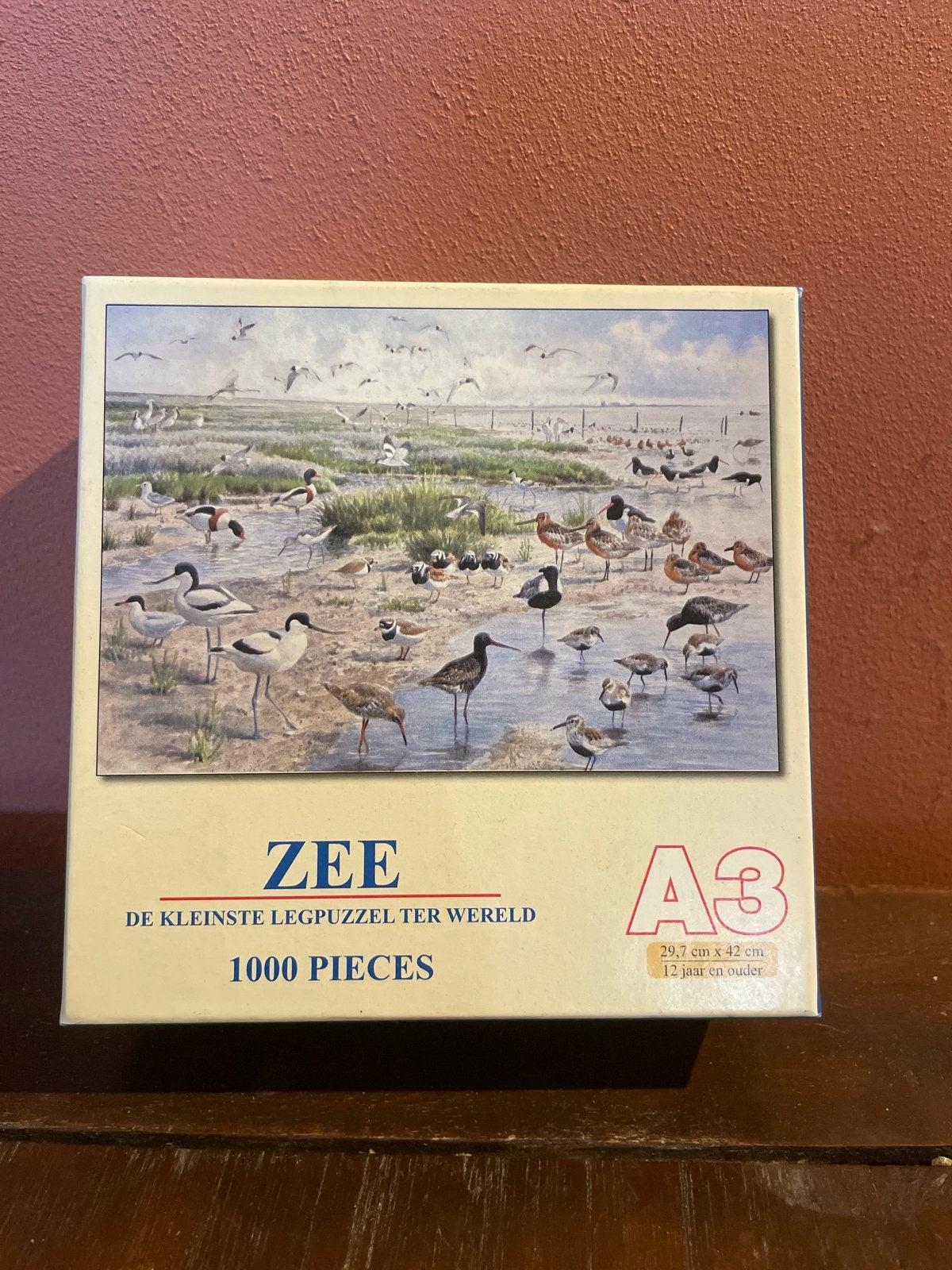 Zee: De Kleinste Legpuzzel ter Wereld - 1000 Stukjes, Ophalen of Verzenden, 500 t/m 1500 stukjes, Zo goed als nieuw, Legpuzzel