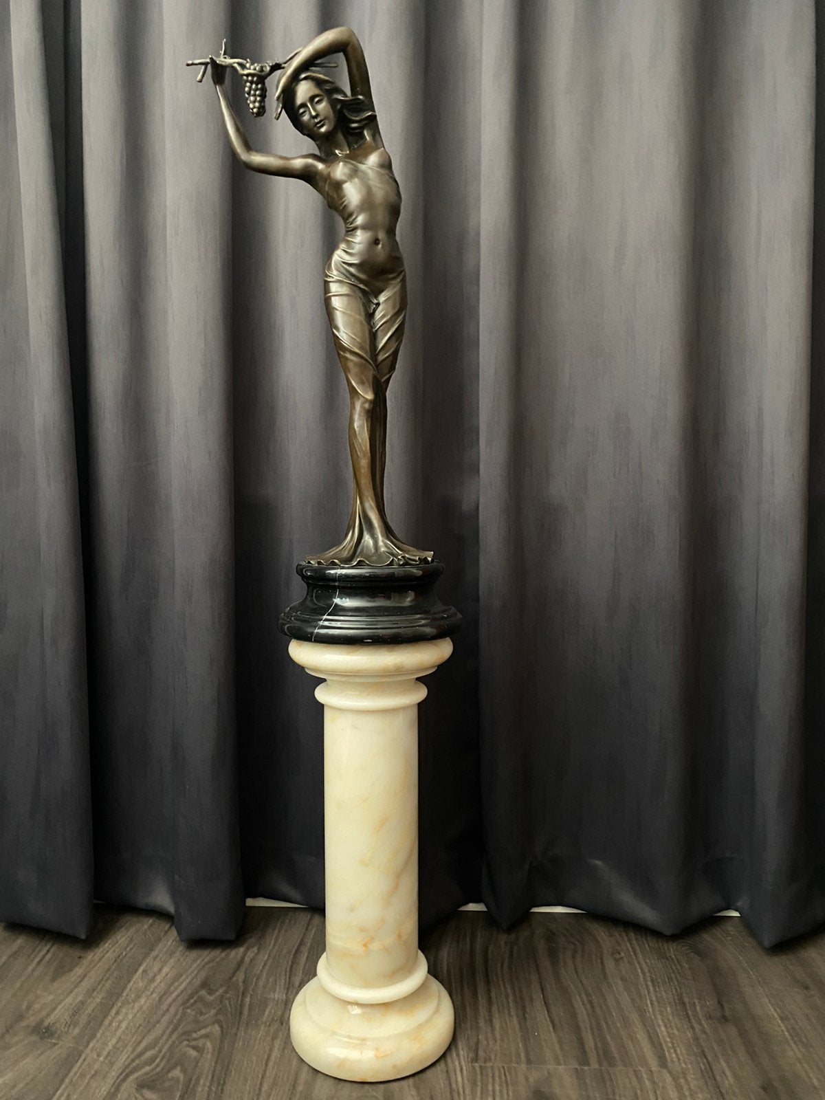 Bronzen beeld, Antiek en Kunst, Ophalen, Brons