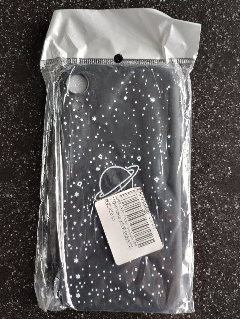 telefoonhoesje iphone XR, Telecommunicatie, Zwart, Overige merken, Frontje of Cover, Nieuw
