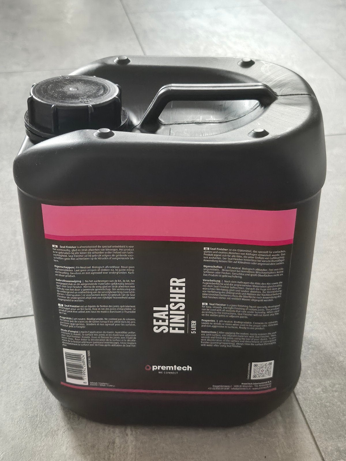Nieuwe Premtech Seal Finisher 5 liter50 - Verkeerd Besteld, Ophalen of Verzenden, Nieuw