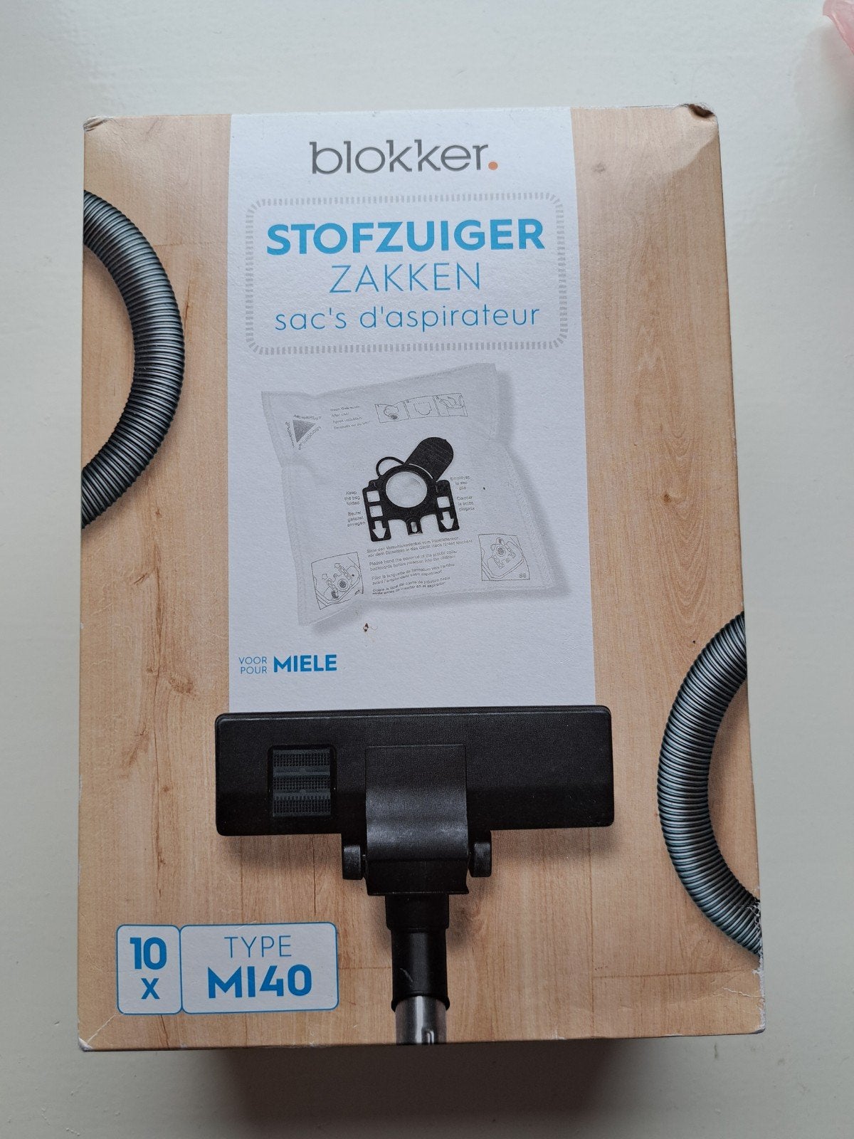 Blokker Stofzuigerzakken Miele Type M140 - 10 stuks, Stofzak, Inclusief accessoires, Nieuw, Ophalen of Verzenden