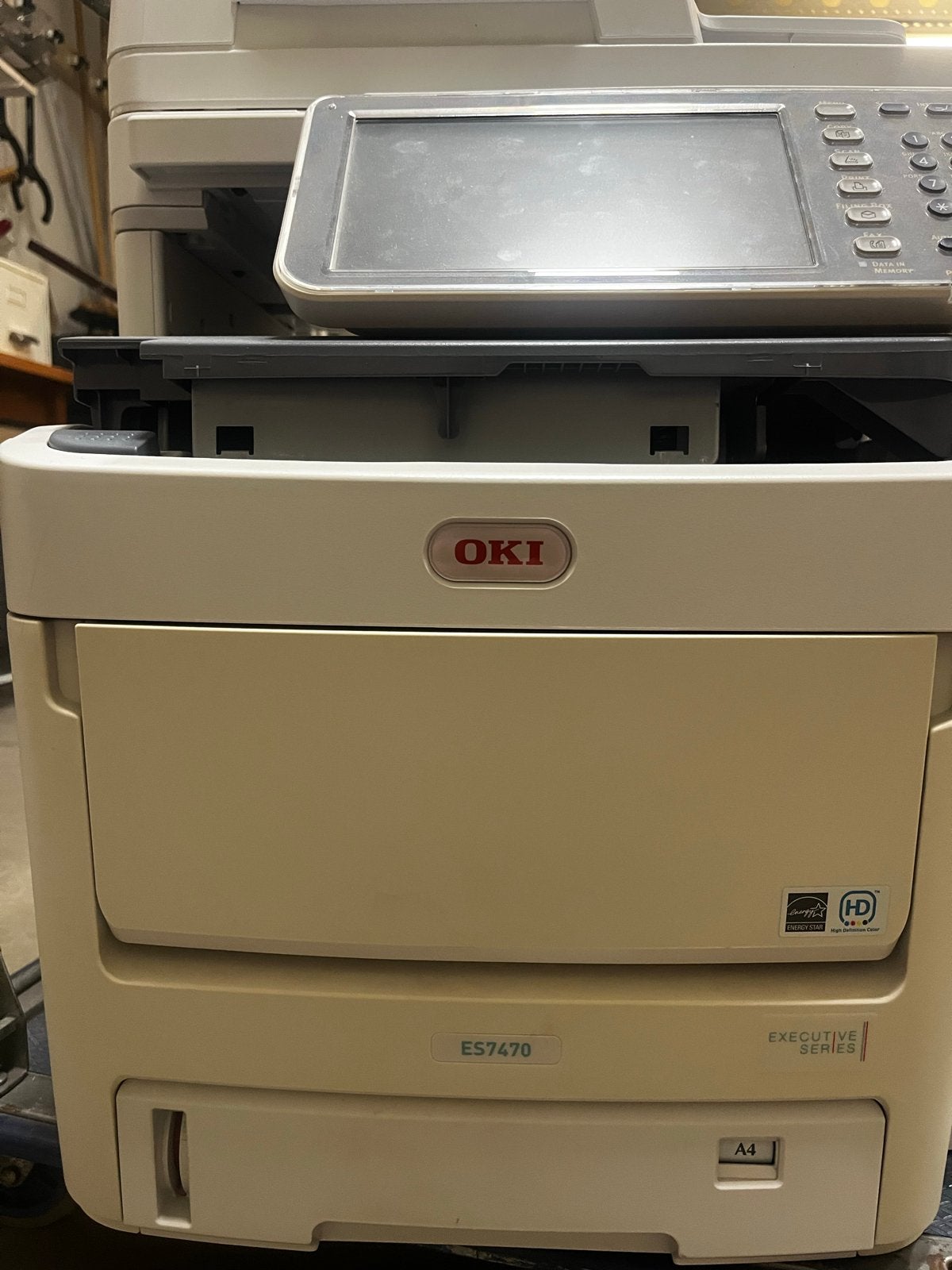 OKI ES7470 All-in-One Laserprinter - Gebruikt, Computers en Software, Printers, Ophalen, Gebruikt, All-in-one, Kleur printen