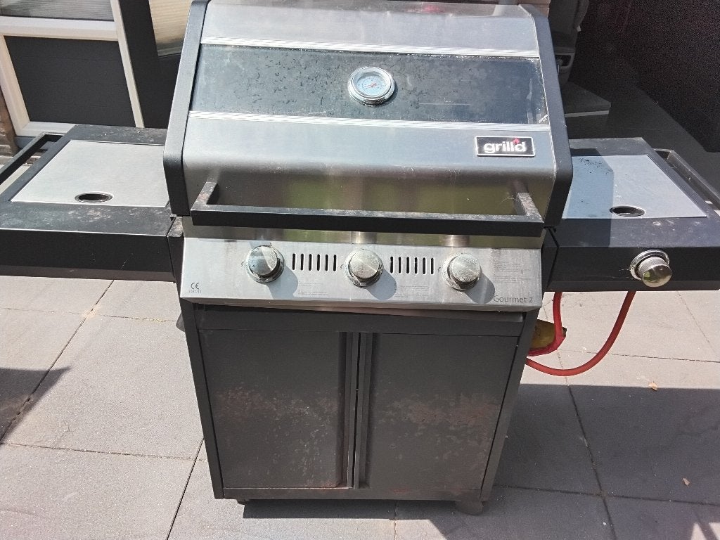Grillz Gourmet 2 Gasbarbecue - Gebruikt, Ophalen, Gebruikt, Grillz