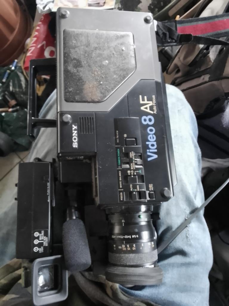 Sony Video 8 AF Camcorder - Vintage Camera, Audio, Tv en Foto, Videocamera's Digitaal, Ophalen of Verzenden, Mini dv, Sony, 20x of meer