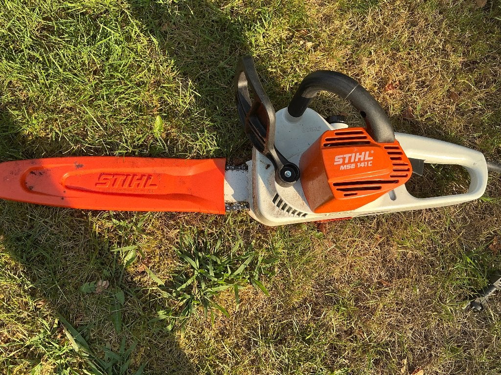 Elektrische kettingzaag, Tuin en Terras, Hand-tuingereedschap, Ophalen, Zo goed als nieuw, Stihl