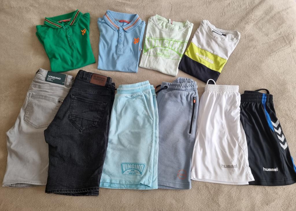 Kledingpakket maat 152 - Jongenskleding zomer, Kinderen en Baby's, Kinderkleding | Maat 152, Overige typen, Ophalen of Verzenden