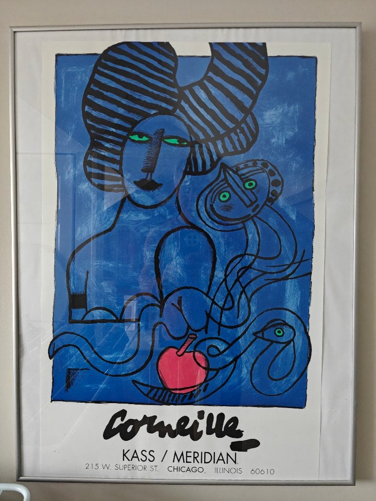 Corneille affiche Kass/Meridian, Ophalen of Verzenden, Zo goed als nieuw, A1 t/m A3
