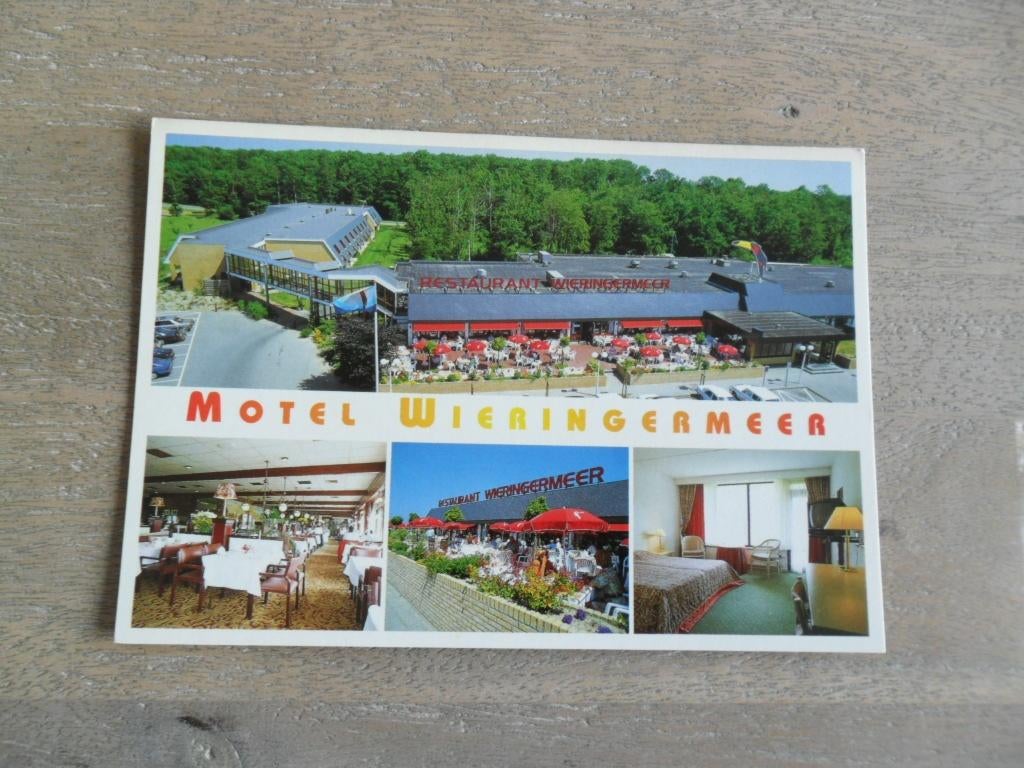 Wieringerwerf, motel Wieringermeer/interieur vd Valk, Verzamelen, Verzenden, 1980 tot heden, Ongelopen, Zuid-Holland