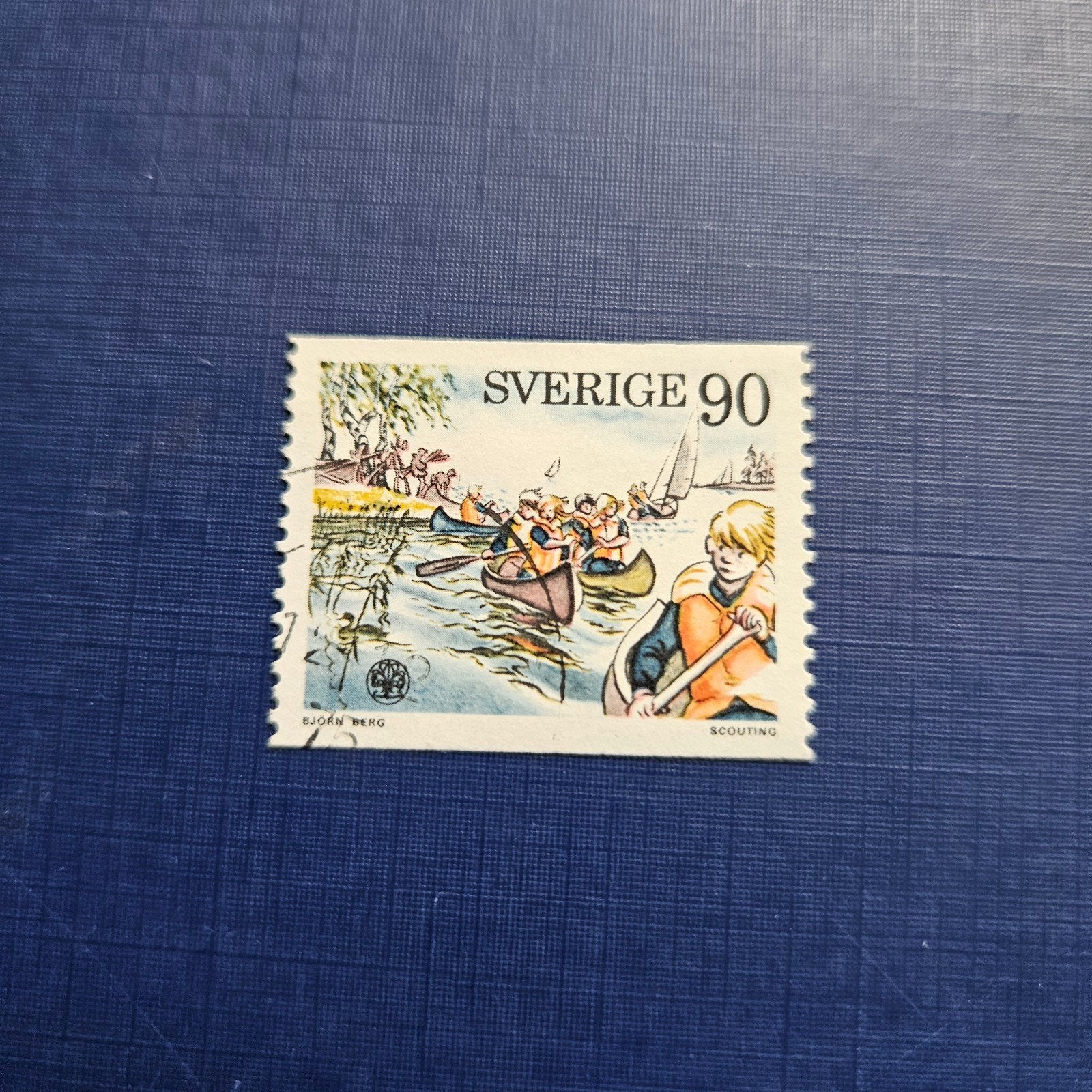 Zweden nr 921, Postzegels en Munten, Ophalen of Verzenden, Zweden, Gestempeld