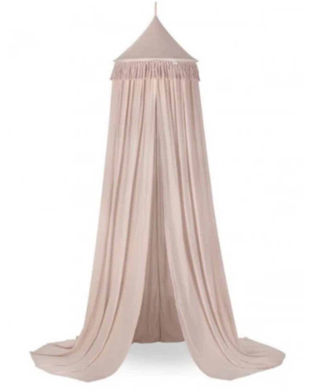 Cotton & Sweets Boho Bedhemel Klamboe "Powder Pink", Ophalen, Zo goed als nieuw, Klamboe