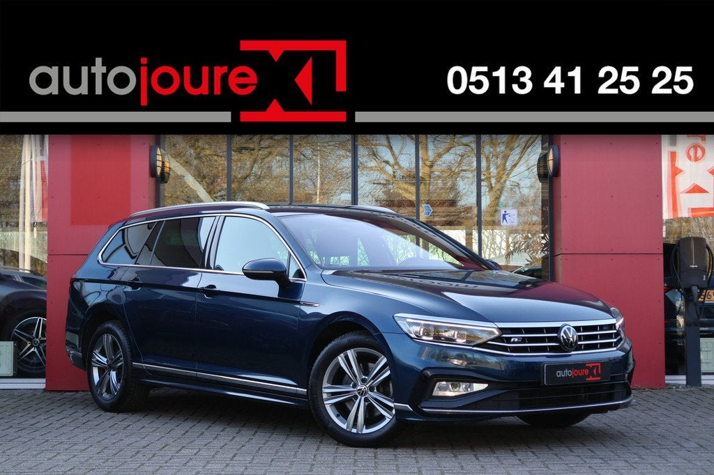 Volkswagen Passat Variant 1.5 TSI R-Line Business + | Origin, Auto's, 730 kg, 4 cilinders, 150 pk, Blauw