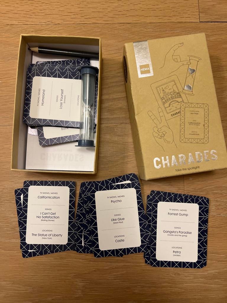 Charades cards English, Ophalen, Zo goed als nieuw