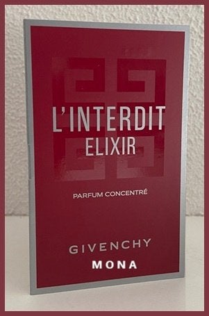 L'Interdit Elixir parfum sample proefje tester monster, Verzenden, Nieuw