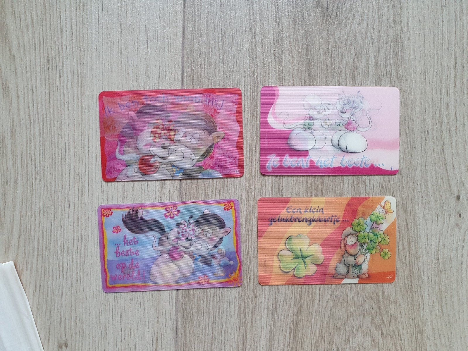 Diddl pasjes - zo goed als nieuw, Verzamelen, Diddl, Zo goed als nieuw, Overige typen, Verschillende figuren, Ophalen of Verzenden