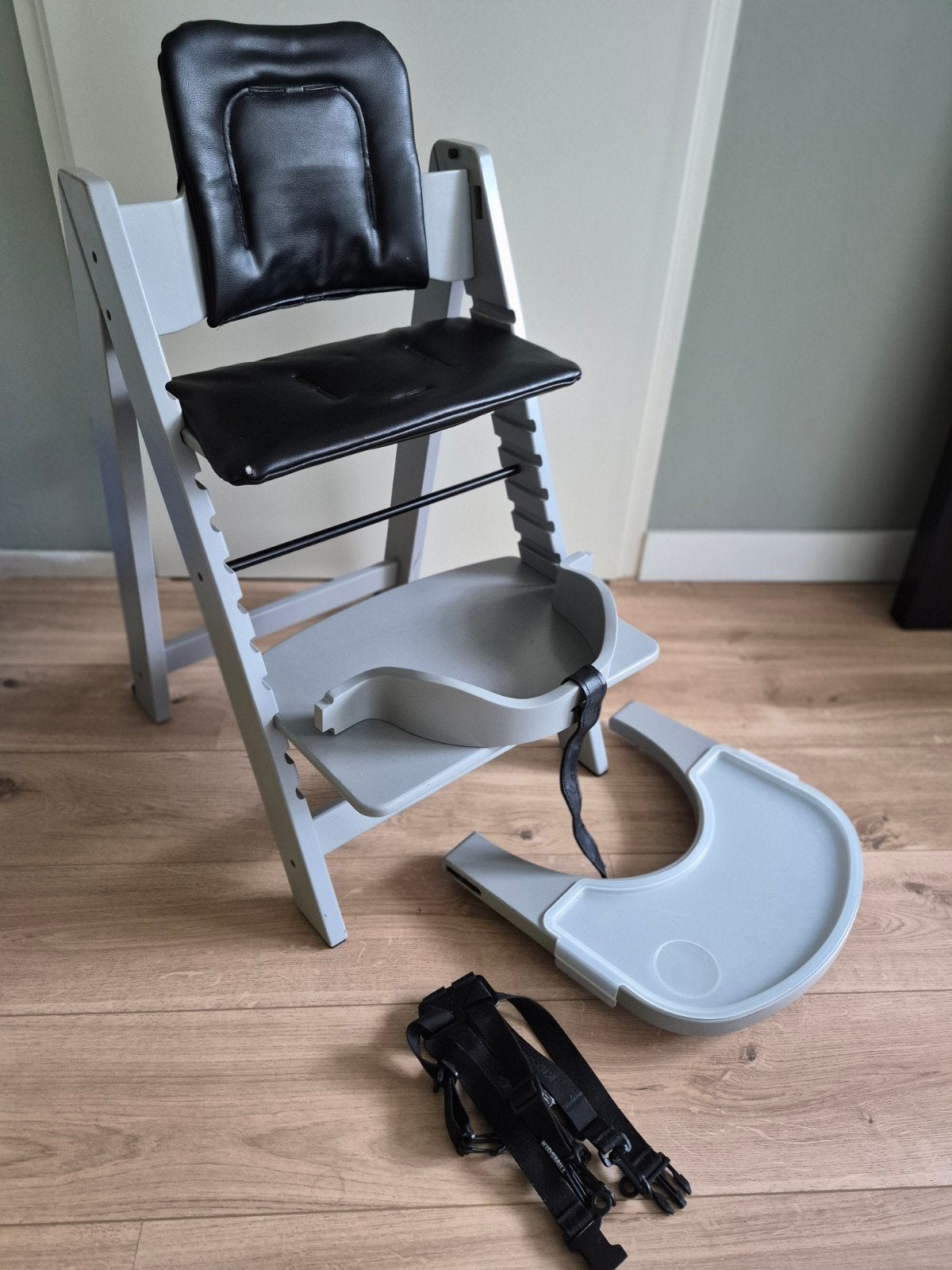 Kidsmill meegroeistoel grijs, Kinderen en Baby's, Ophalen, Gebruikt, Meegroeistoel